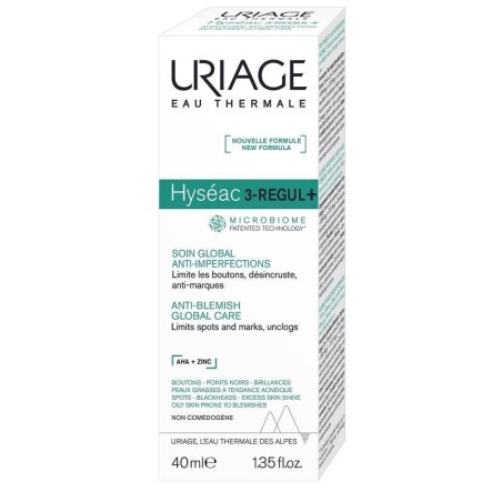 Uriage Laboratoires Dermatolog Hyseac 3regul+ 40 Ml