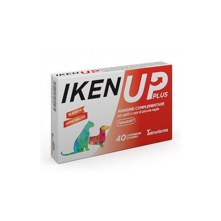 Teknofarma Iken Up Plus Cani Gatti Piccola Taglia Scatola 40 Compresse