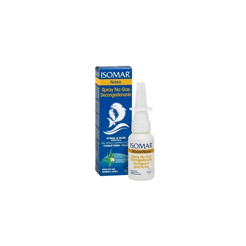 Euritalia Pharma Isomar Soluzione Acqua Mare Naso Ipertonica Naso Spray Decongestionante 30 Ml