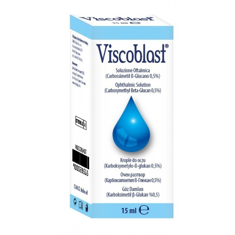 D. M. G. Italia Soluzione Oftalmica Viscoblast 15 Ml