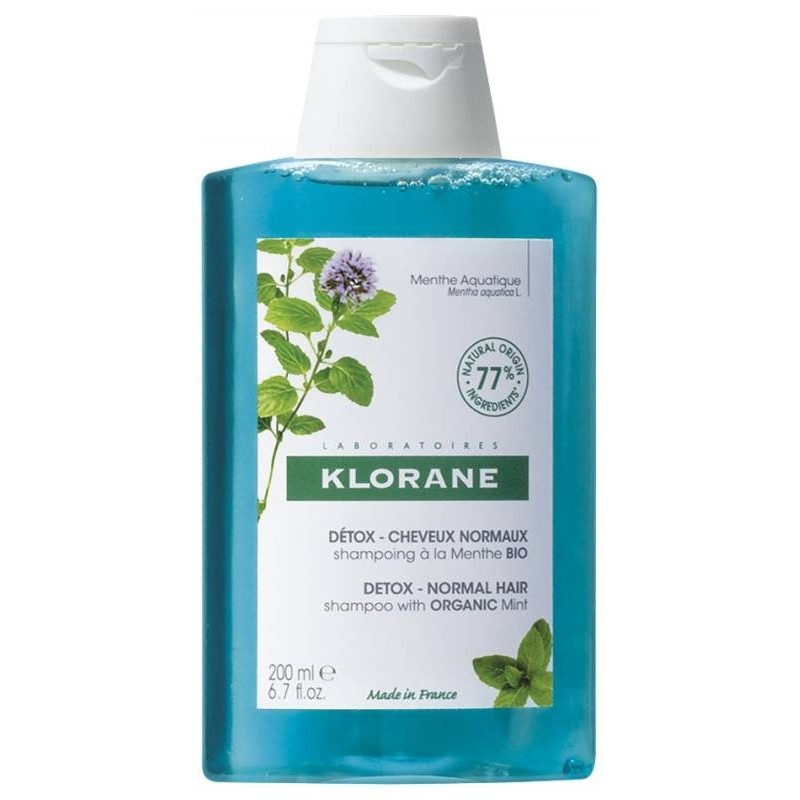 Klorane Shampoo Alla Menta Acquatica 200 Ml