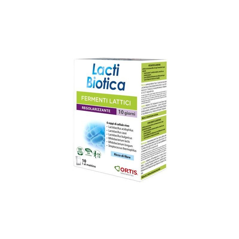 Ortis Laboratoires Pgmbh Lactibiotica 10 Bustine