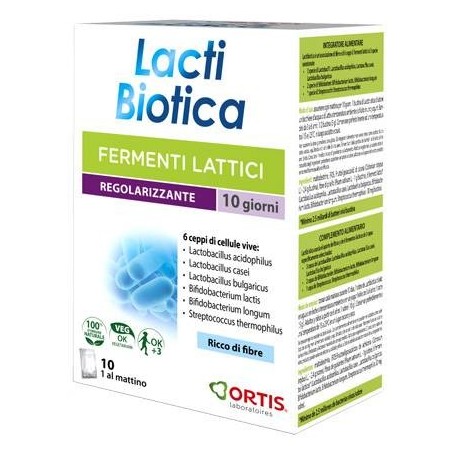 Ortis Laboratoires Pgmbh Lactibiotica 10 Bustine