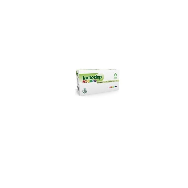 Erbozeta Lactodep Junior 8 Flaconcini X 5,5 Ml