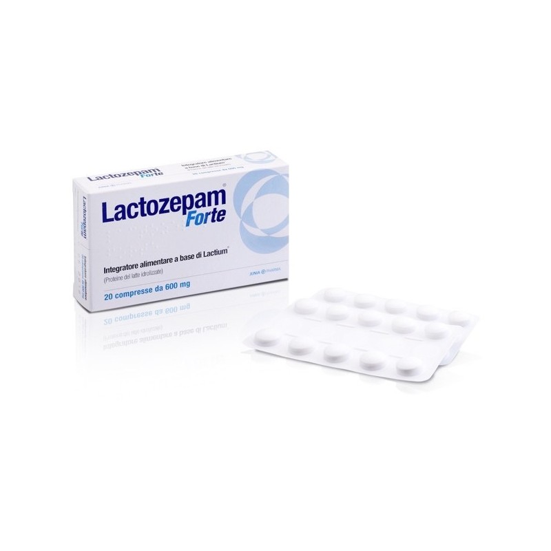 Junia Pharma Lactozepam Forte 20 Compresse