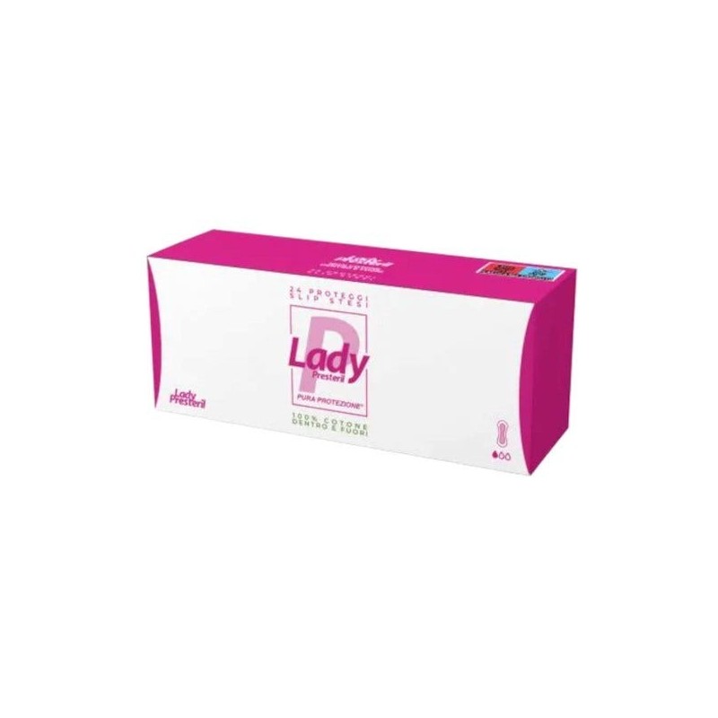 Corman Lady Presteril Proteggi Slip Stesi Biodegradabili 24 Pezzi