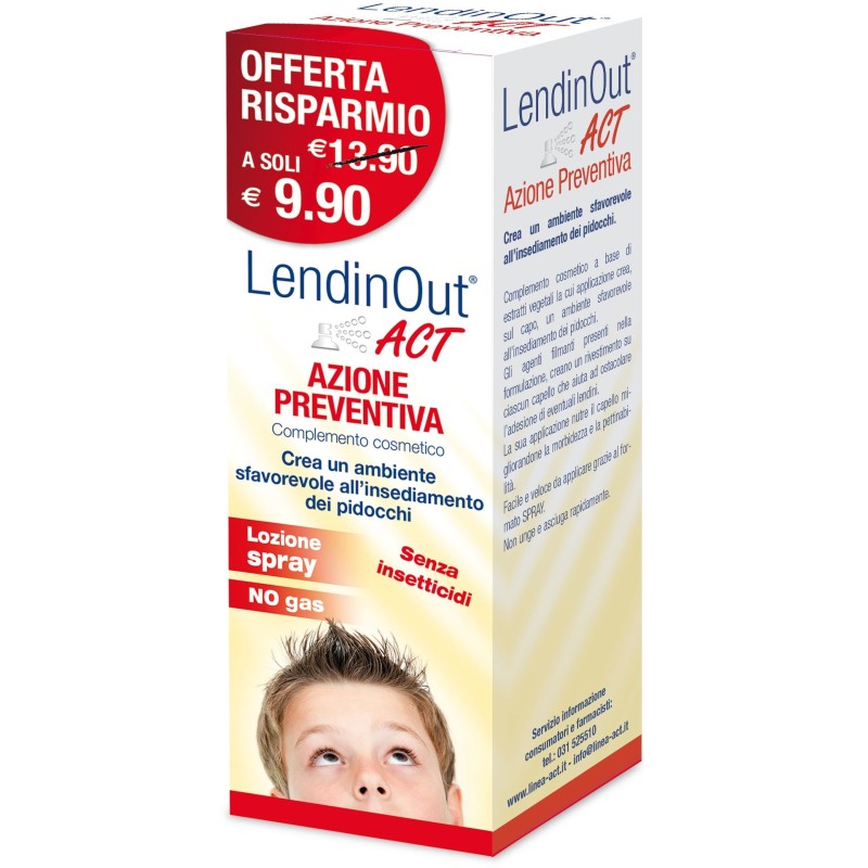 F&f Lendinout Act Azione Preventiva Spray 100 Ml