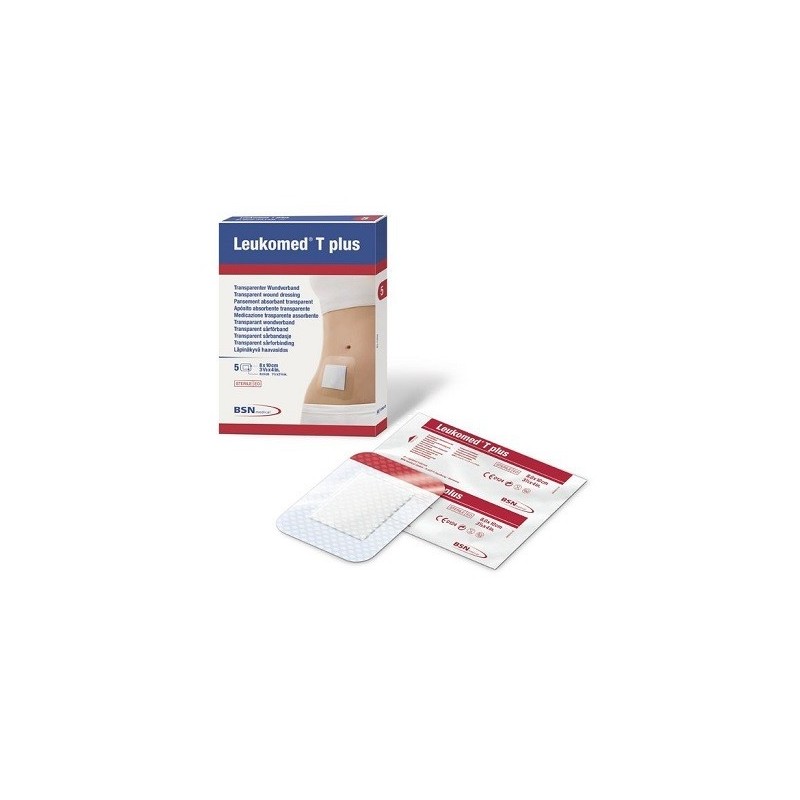 Essity Italy Medicazione Post-operatoria Leukomed T Plus Trasparente Impermeabile 8 X 10 Cm