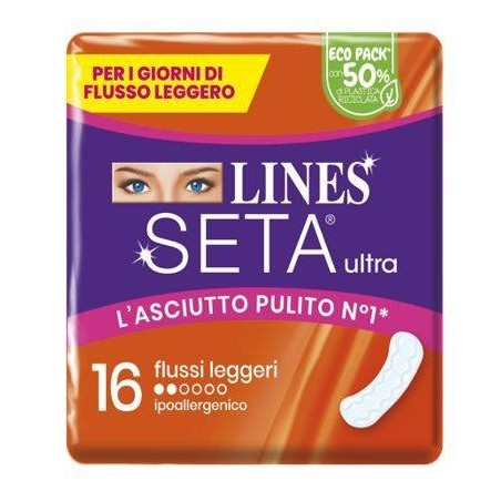 Fater Lines Seta Ultra Assorbenti Leggero Cp 16 Pezzi