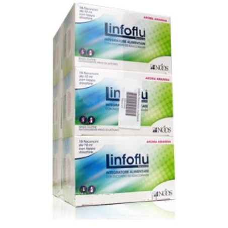 Noos Linfoflu Multipack Confezione Multipla Da 6 Astucci X 15 Flaconi Da 10 Ml