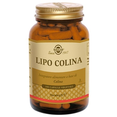 Solgar It. Multinutrient Lipo Colina 100 Capsule Vegetali