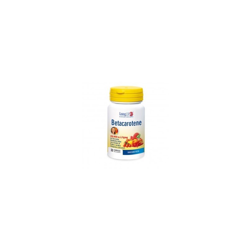 Longlife Betacarotene 25000 Ui 30 Compresse