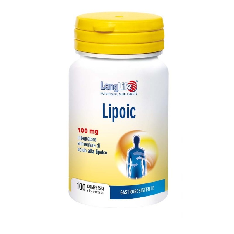 Longlife Lipoic 100 Mg 100 Capsule