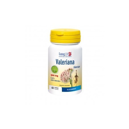 Longlife Valeriana 60 Capsule 500 Mg