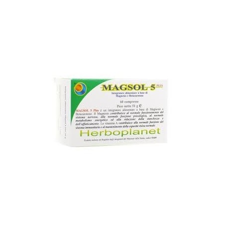 Herboplanet Magsol 5 Plus 60 Compresse