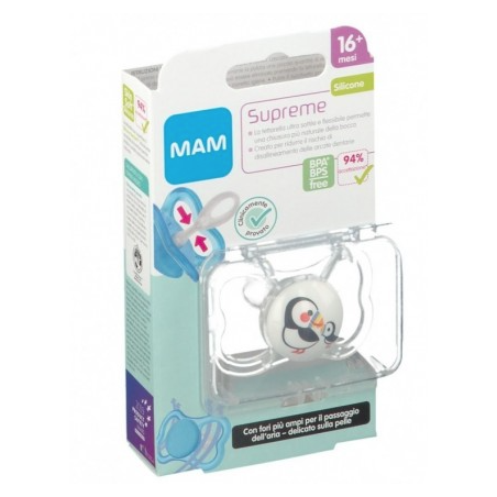 Bamed Baby Italia Mam Supreme 16+ Silicone 1x Neutro