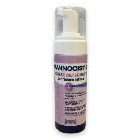 Lab. Farmaceutici Krymi Mannocist-d Mousse Detergente Antibatterico 150 Ml