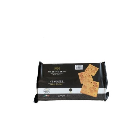 Massimo Zero Crackers Salati In Superficie 200 G