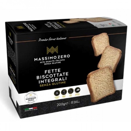 Massimo Zero Fette Biscottate Integrali 200 G