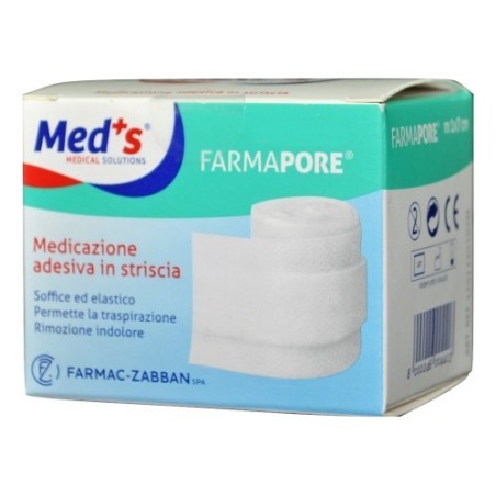 Farmac-zabban Medicazione Adesiva Meds 1mx4cm