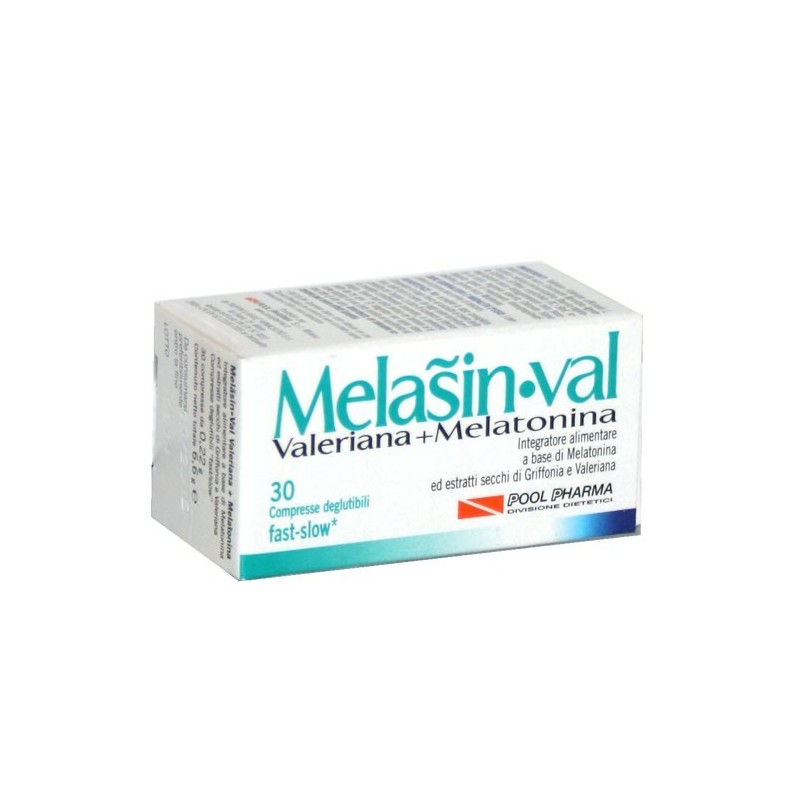 Pool Pharma Melasin Val 1 Mg 30 Compresse 220 Mg