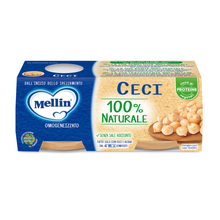 Danone Nutricia Soc. Ben. Mellin Omogeneizzato Ceci 2 X 80 G