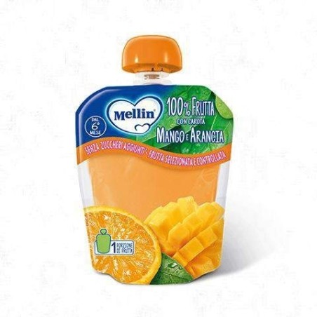 Danone Nutricia Soc. Ben. Mellin Pouch Arancia Mango 90 G