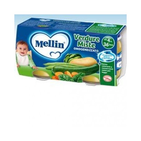 Danone Nutricia Soc. Ben. Mellin Omogeneizzato Verdure Miste 2 X 80 G