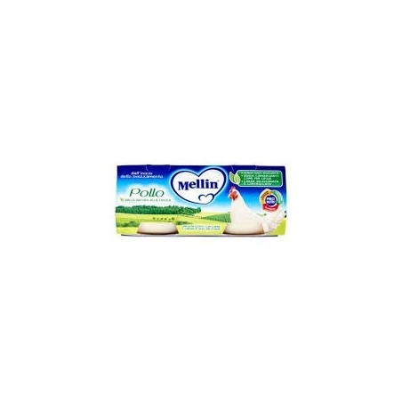 Danone Nutricia Soc. Ben. Mellin Omogeneizzato Pollo 2 X 80 G