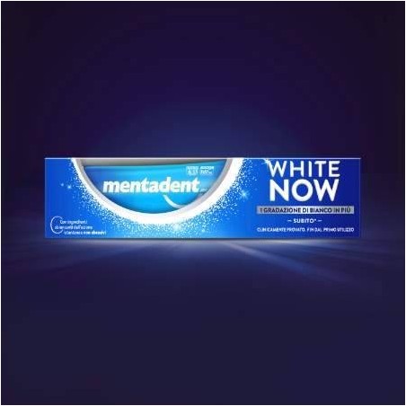 Unilever Italia Mentadent Dentifricio White Now Original 75 Ml