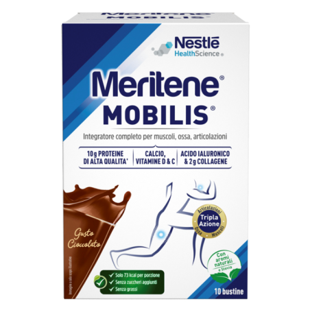 Nestle' It. Meritene Mobilis Chocolate 8 10 Bustine