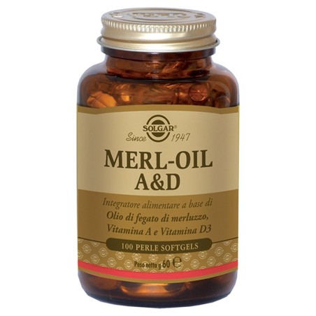 Solgar It. Multinutrient Merl Oil A&d 100 Perle Softgel