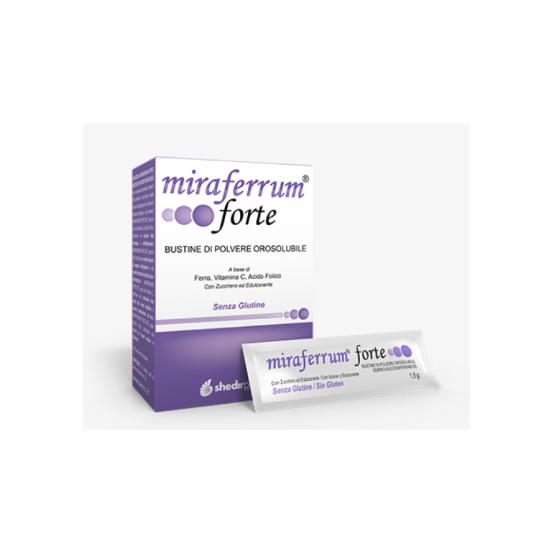 Shedir Pharma Unipersonale Miraferrum Forte 20 Bustine Da 1,5 G