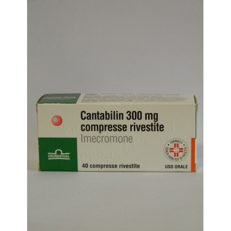 Grunenthal Italia Cantabilin 300 Mg Compresse Rivestite Imecromone