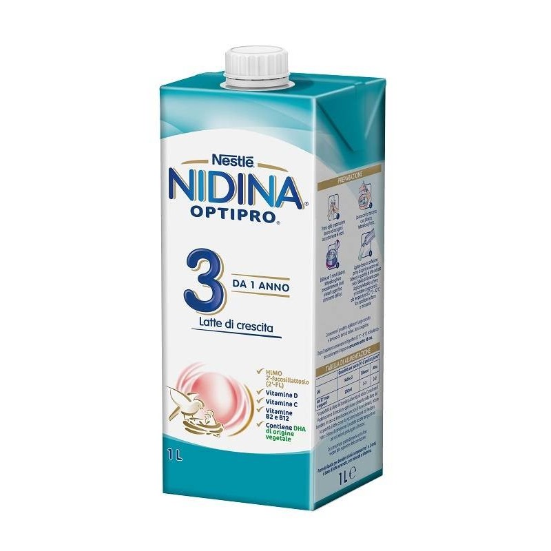 Nestle' Italiana Nidina Optipro 3 Liquido 1 Litro