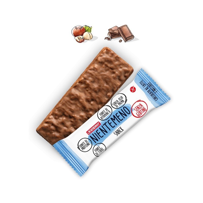 Enervit Nientemeno Bar Cioccolato Al Latte Nocciole 3 X 33 G