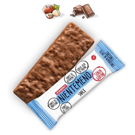 Enervit Nientemeno Bar Cioccolato Al Latte Nocciole 3 X 33 G