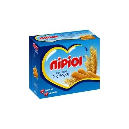 Nipiol Biscottini 6 Cereali 800 G