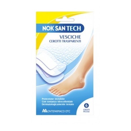 Montefarmaco Otc Nok San Tech Cerotto Vescicale Piccolo 6 Pezzi