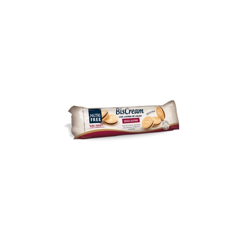 Nt Food Nutrifree Biscream Con Crema Al Cacao 125 G