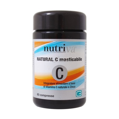 Giuriati Group Nutriva Natural C 60 Compresse Masticabili