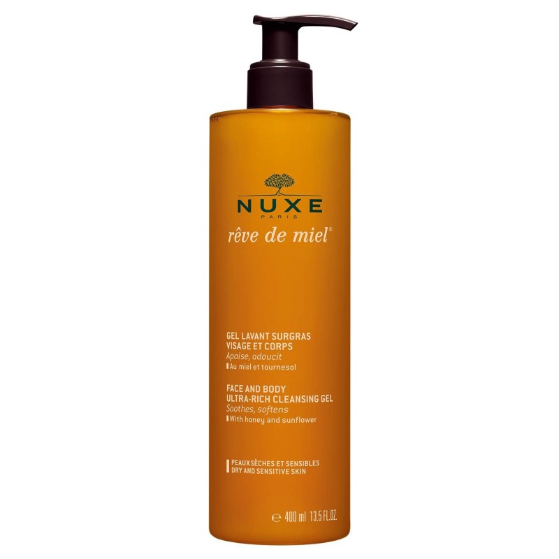 Laboratoire Nuxe Italia Nuxe Reve De Miel Gel Detergente Viso E Corpo 400 Ml