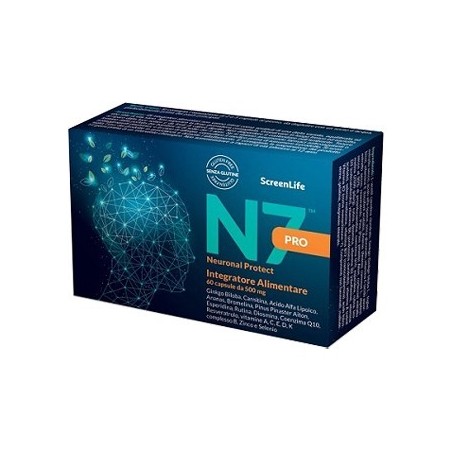 Screen Pharma S N7pro Neuronal Protect 60 Compresse Integratore Cefalle Emicrania Mal Di Testa