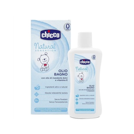 Chicco Olio Bagno Natural Sensation 200 Ml