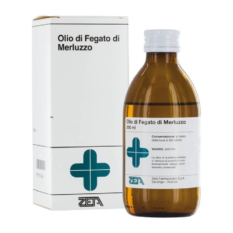 Zeta Farmaceutici Olio Fegato Merluzzo 200 Ml