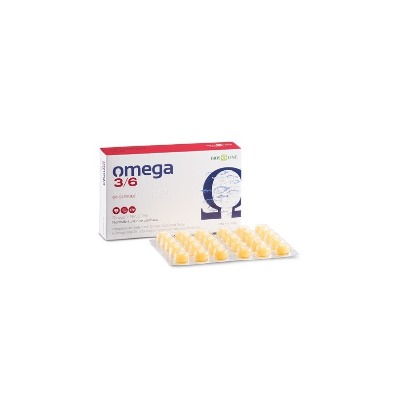 Bios Line Biosline Omega 3/6 60 Capsule