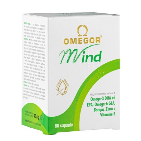 U. G. A. Nutraceuticals Omegor Mind 60 Capsule Molli