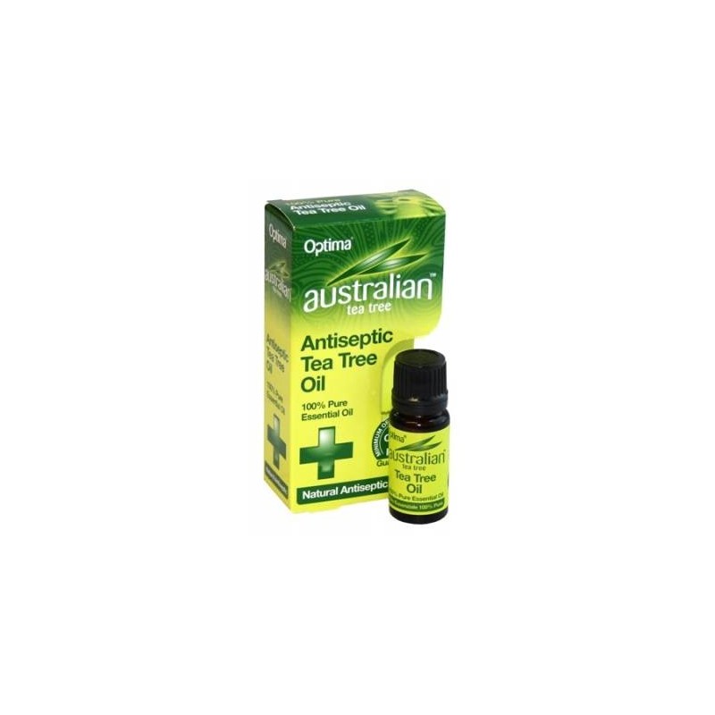 Optima Naturals Australian Tea Tree Essential Oil Olio Essenziale 10 Ml