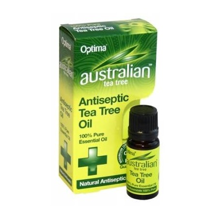 Optima Naturals Australian Tea Tree Essential Oil Olio Essenziale 10 Ml