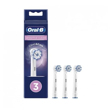 Procter & Gamble Oralb Power Refill Eb60-3 Sensitive Clean 3 Pezzi